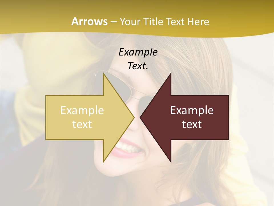 Attractive People Cheerful PowerPoint Template