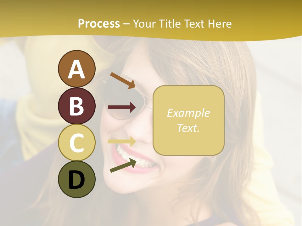 Attractive People Cheerful PowerPoint Template