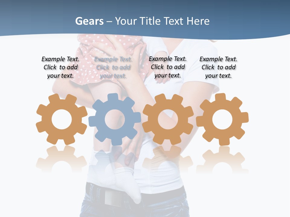 Family New Newborn PowerPoint Template