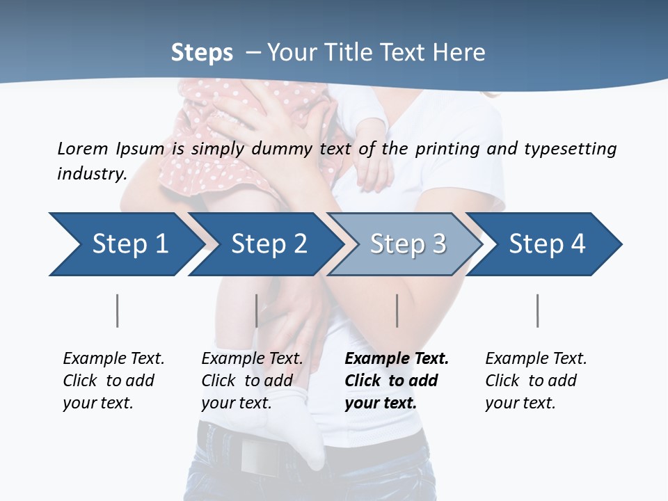 Family New Newborn PowerPoint Template