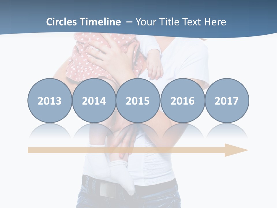 Family New Newborn PowerPoint Template