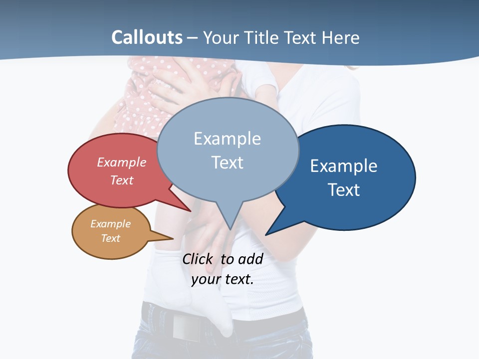 Family New Newborn PowerPoint Template