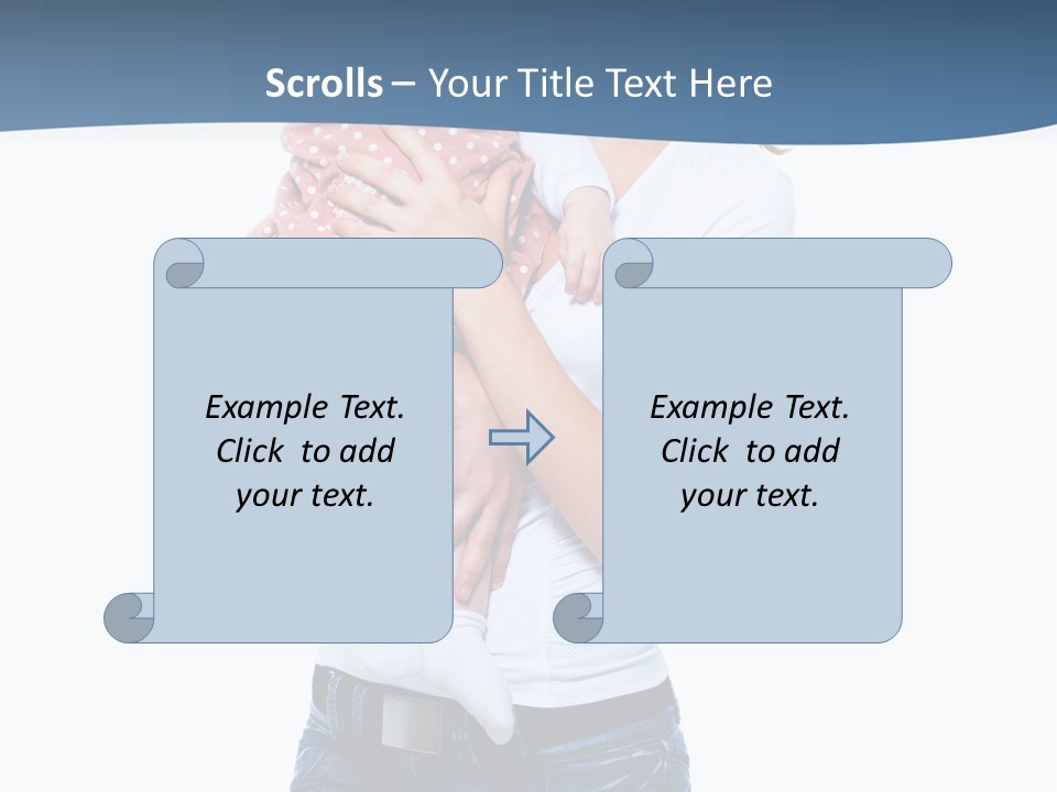 Family New Newborn PowerPoint Template