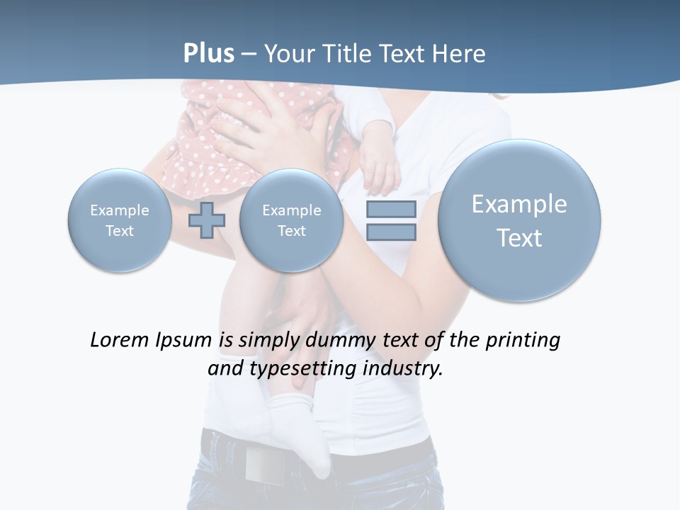 Family New Newborn PowerPoint Template