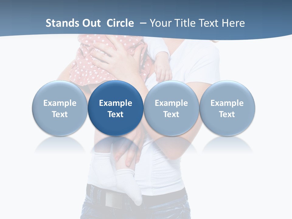 Family New Newborn PowerPoint Template