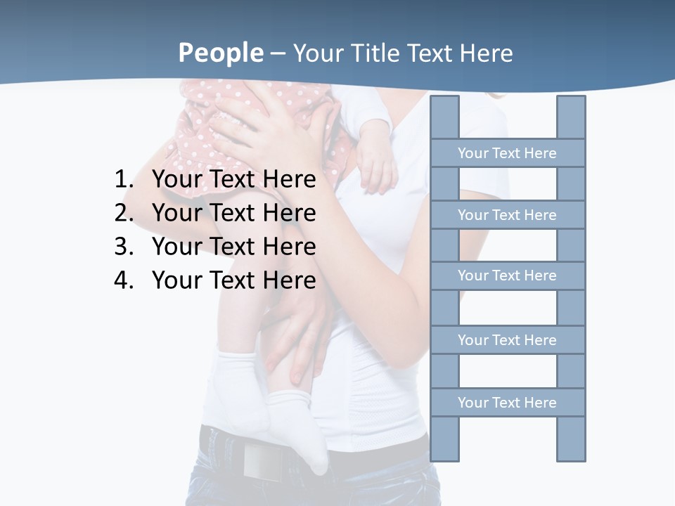 Family New Newborn PowerPoint Template