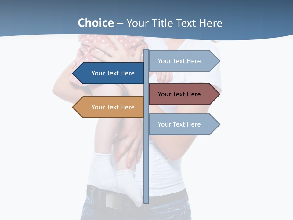 Family New Newborn PowerPoint Template