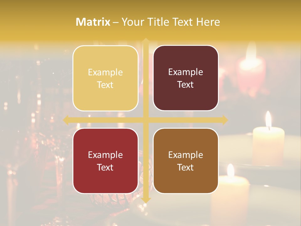 Decoration Inside Merry PowerPoint Template