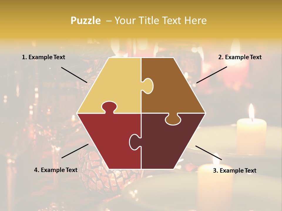 Decoration Inside Merry PowerPoint Template