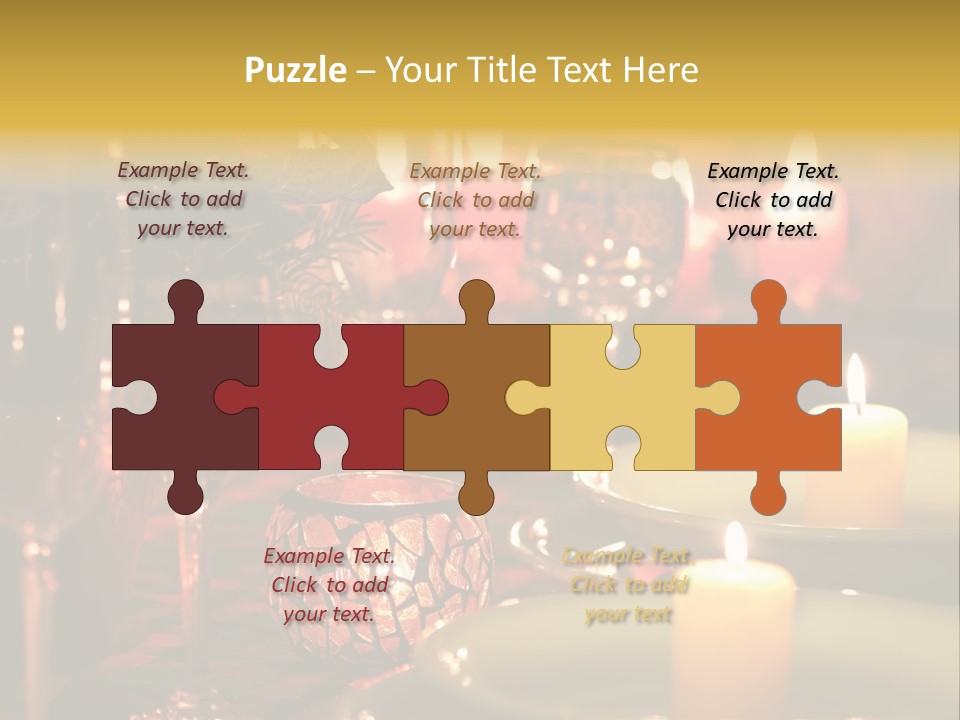 Decoration Inside Merry PowerPoint Template