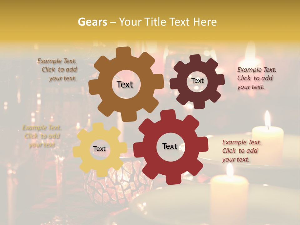 Decoration Inside Merry PowerPoint Template