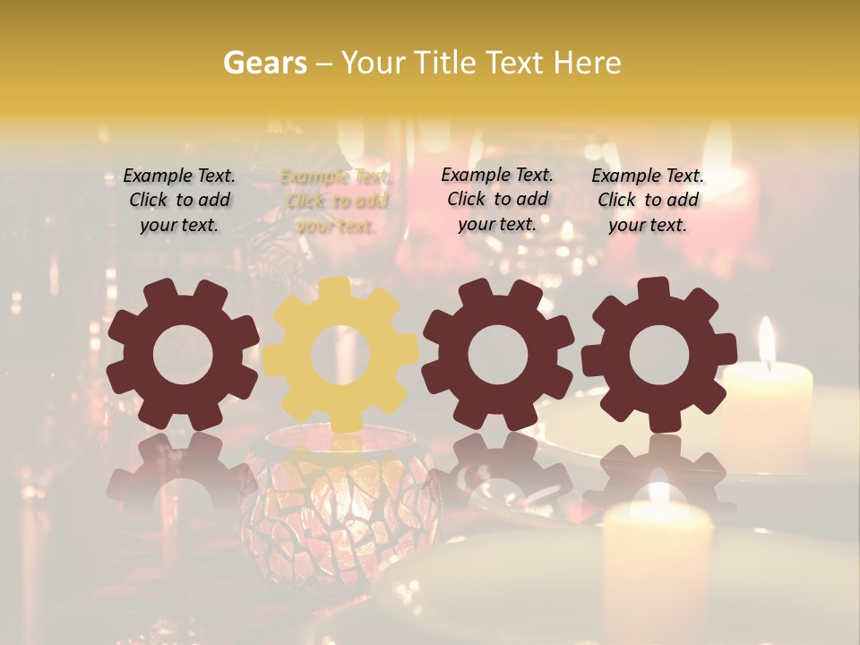 Decoration Inside Merry PowerPoint Template