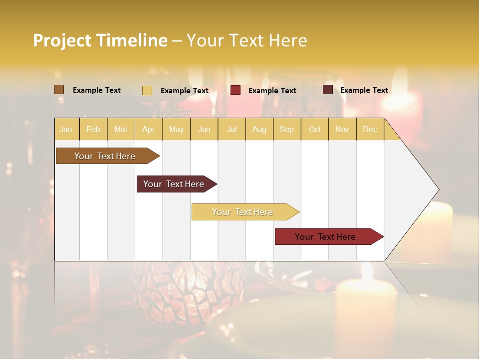 Decoration Inside Merry PowerPoint Template
