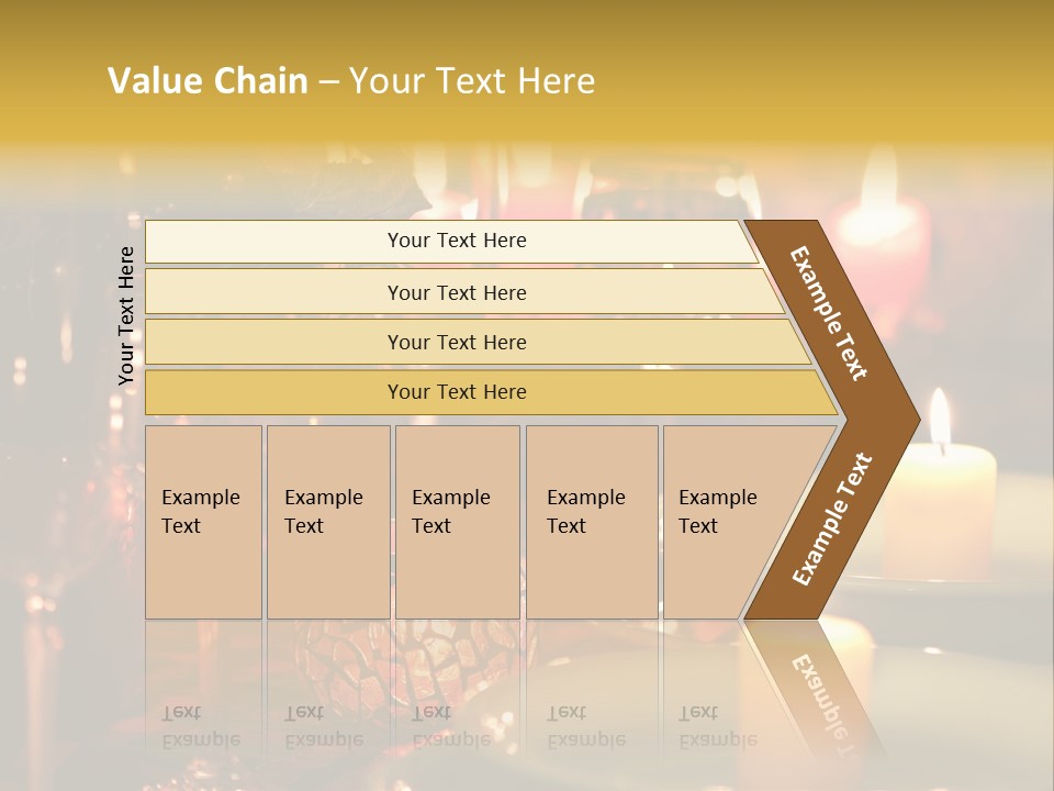Decoration Inside Merry PowerPoint Template