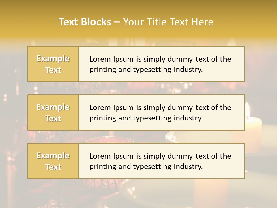 Decoration Inside Merry PowerPoint Template