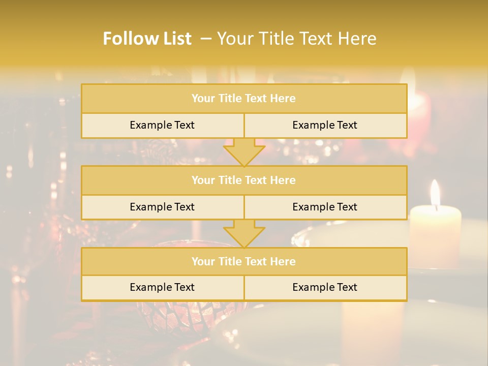 Decoration Inside Merry PowerPoint Template