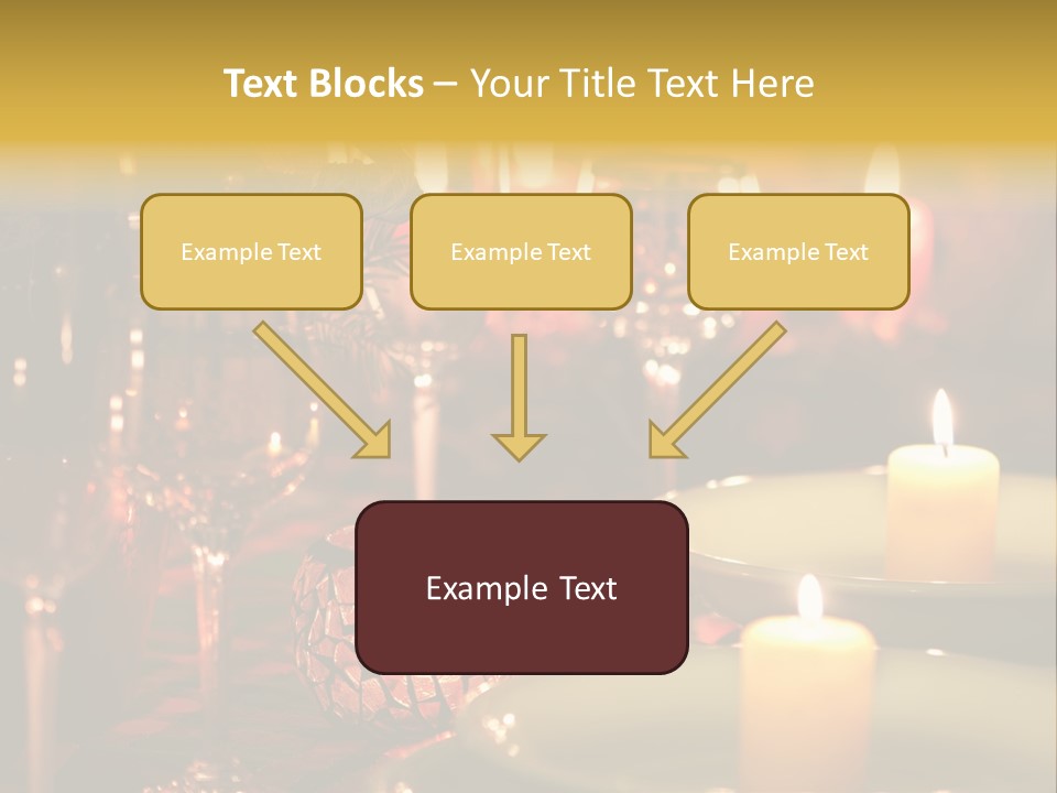 Decoration Inside Merry PowerPoint Template
