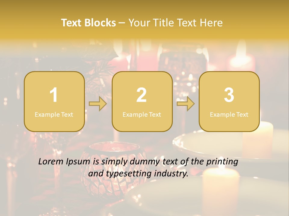 Decoration Inside Merry PowerPoint Template