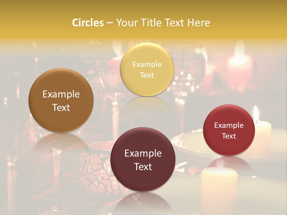 Decoration Inside Merry PowerPoint Template