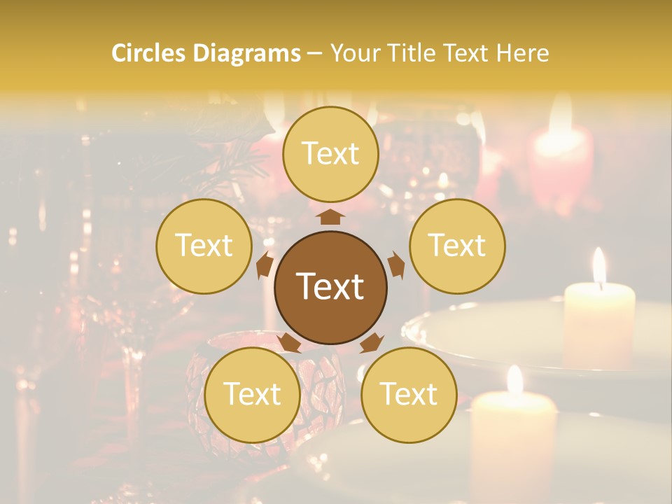 Decoration Inside Merry PowerPoint Template