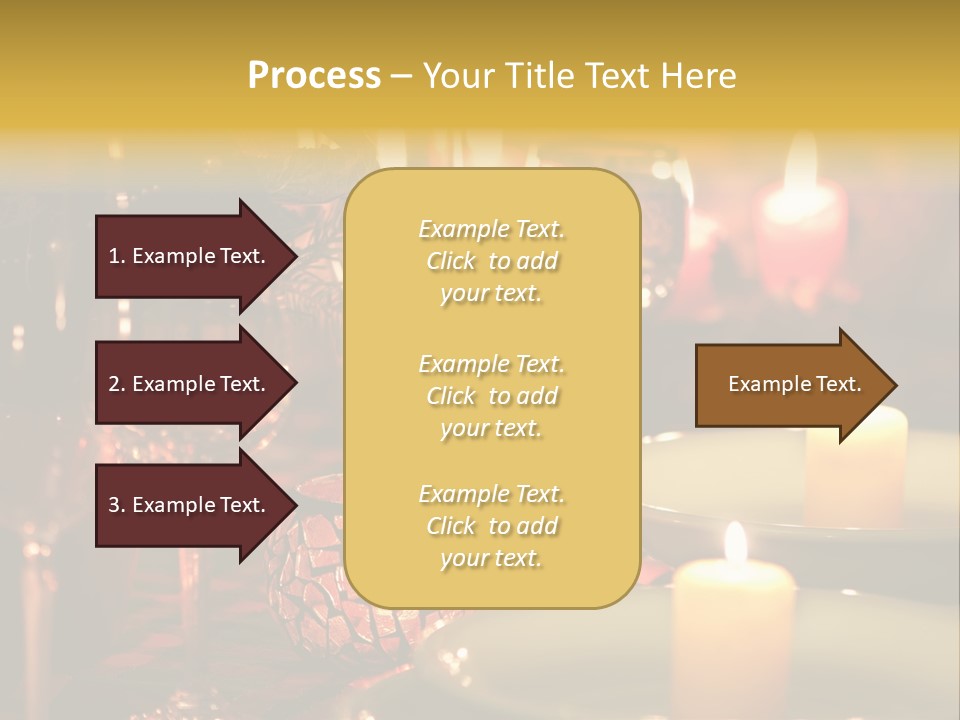 Decoration Inside Merry PowerPoint Template