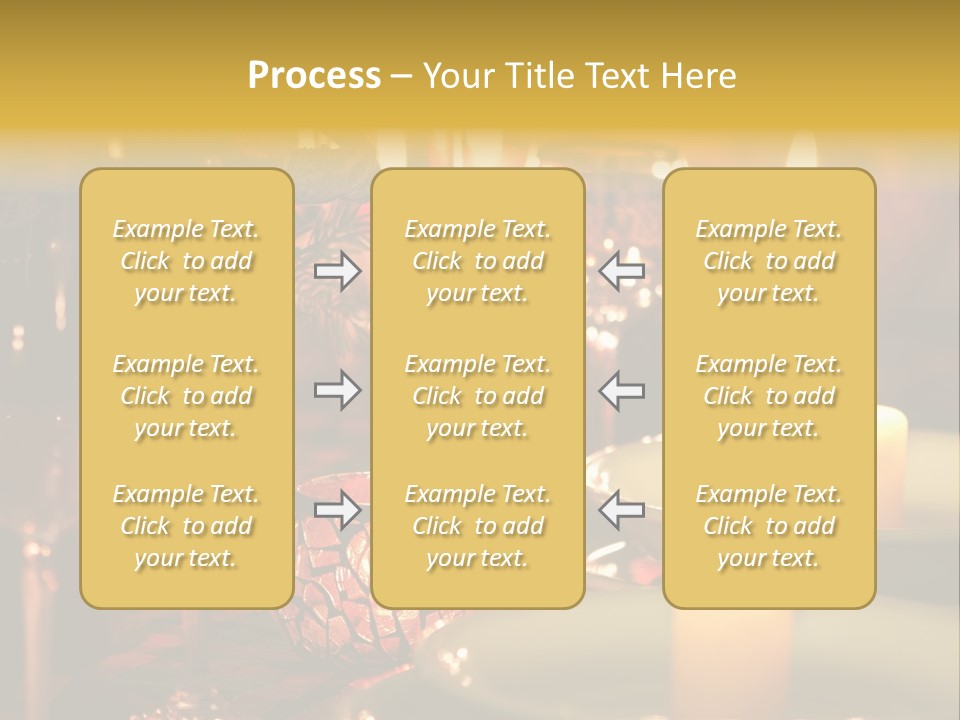 Decoration Inside Merry PowerPoint Template