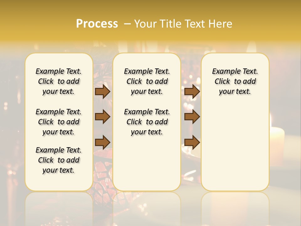 Decoration Inside Merry PowerPoint Template