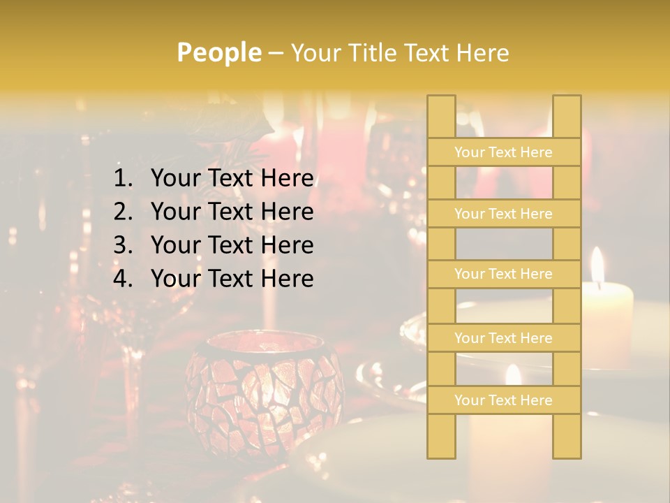 Decoration Inside Merry PowerPoint Template