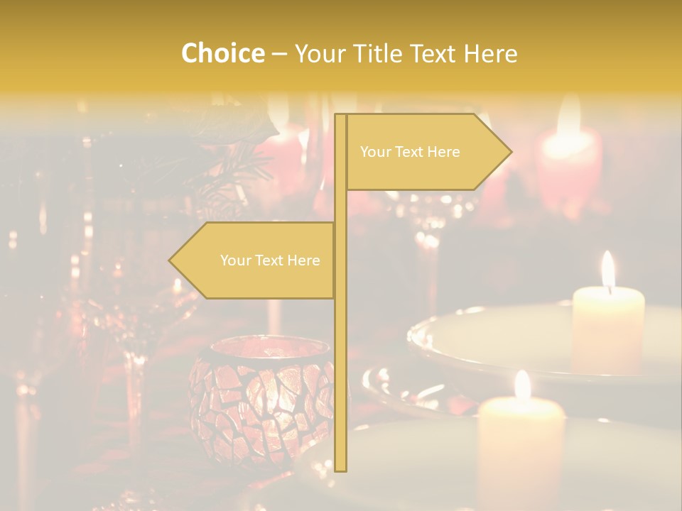 Decoration Inside Merry PowerPoint Template