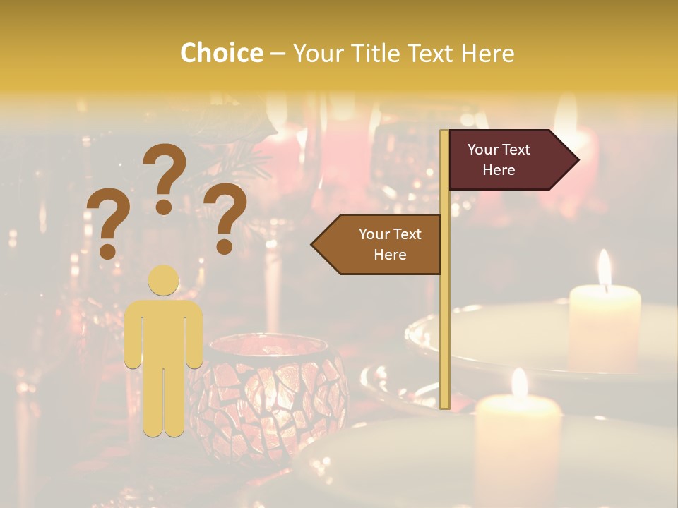 Decoration Inside Merry PowerPoint Template