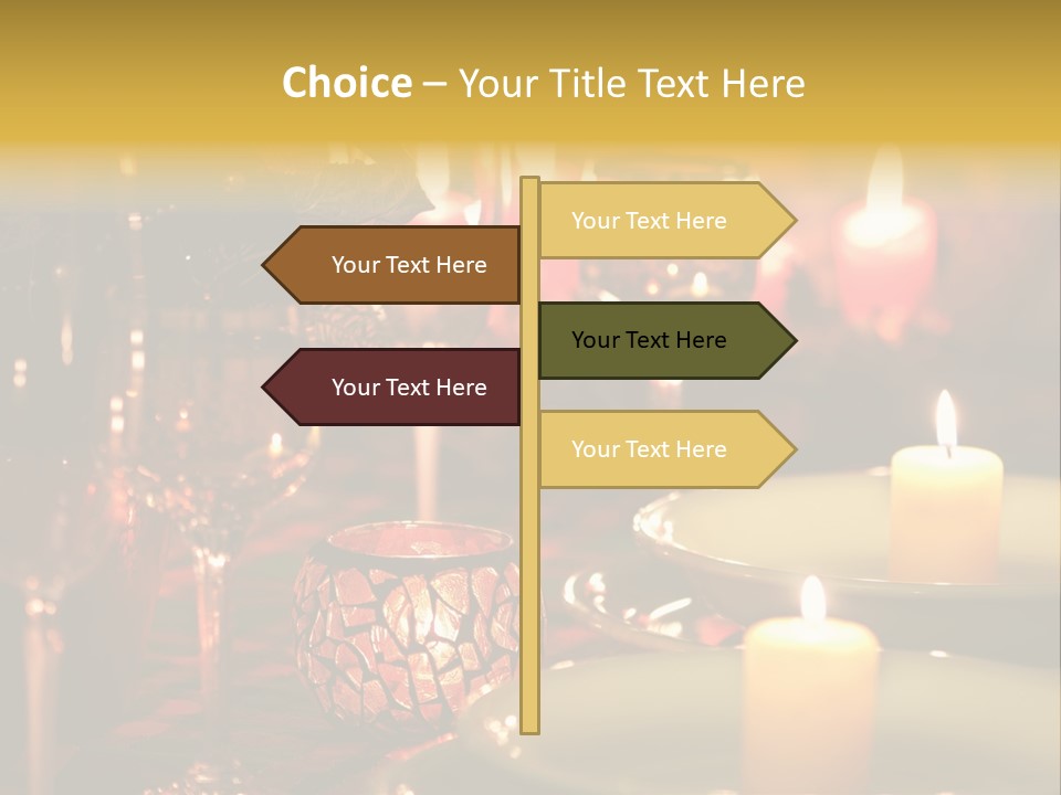 Decoration Inside Merry PowerPoint Template