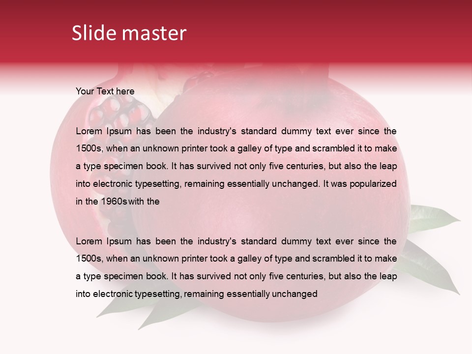 Tasting Diet Cross PowerPoint Template