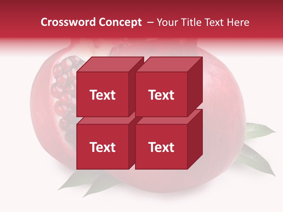 Tasting Diet Cross PowerPoint Template