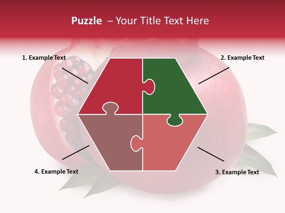 Tasting Diet Cross PowerPoint Template