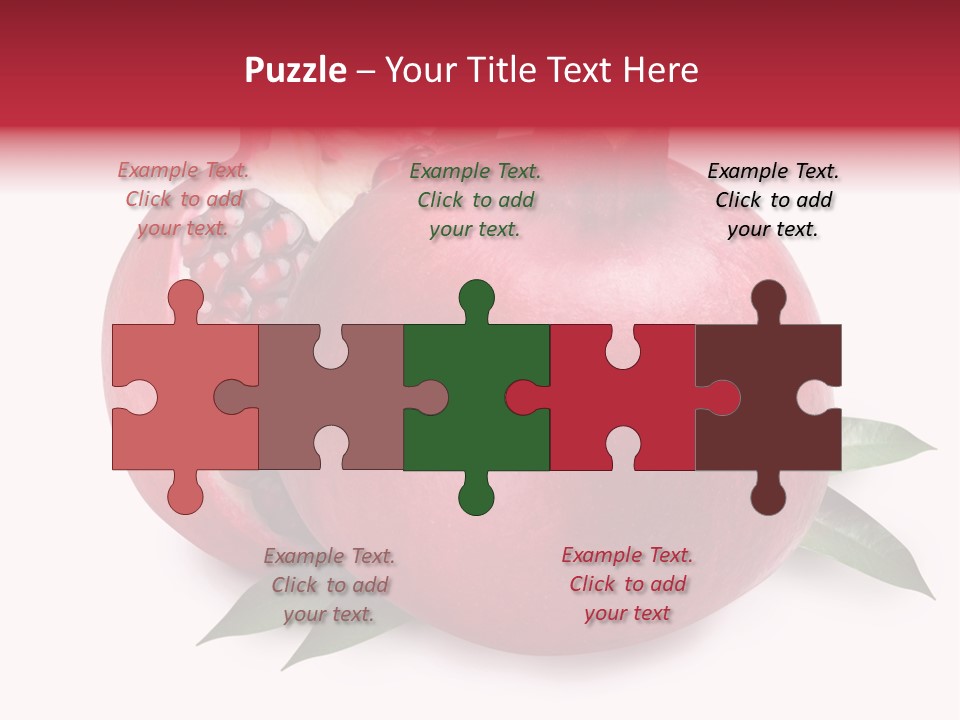 Tasting Diet Cross PowerPoint Template