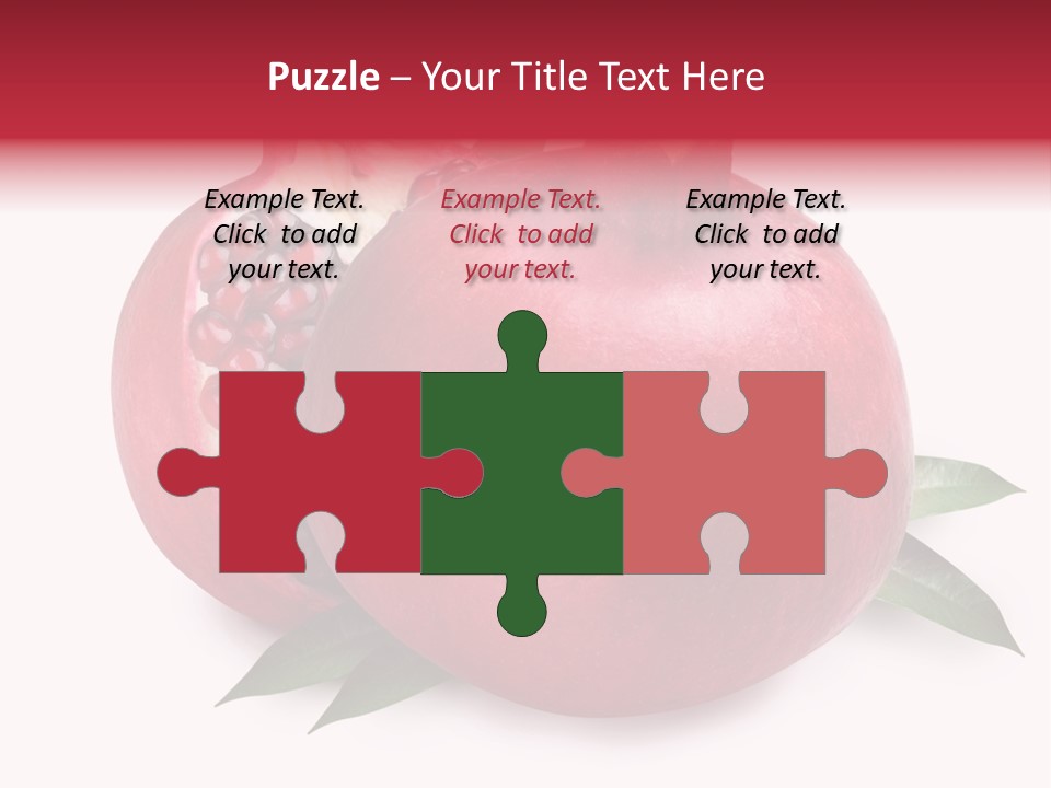 Tasting Diet Cross PowerPoint Template