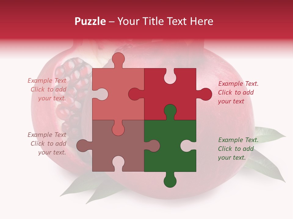 Tasting Diet Cross PowerPoint Template