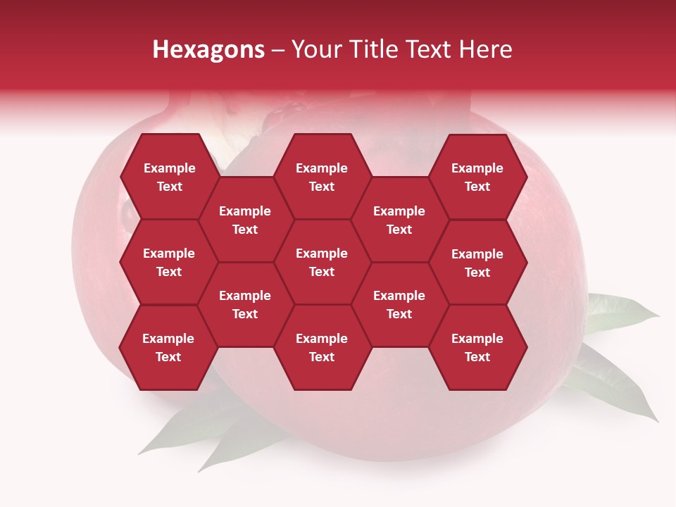 Tasting Diet Cross PowerPoint Template