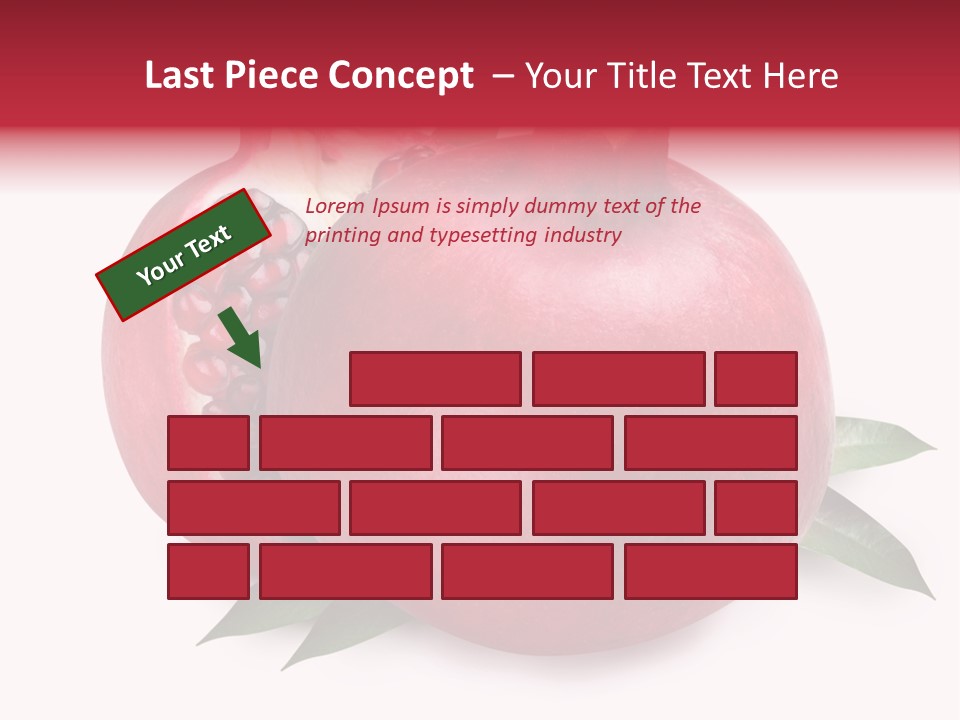 Tasting Diet Cross PowerPoint Template