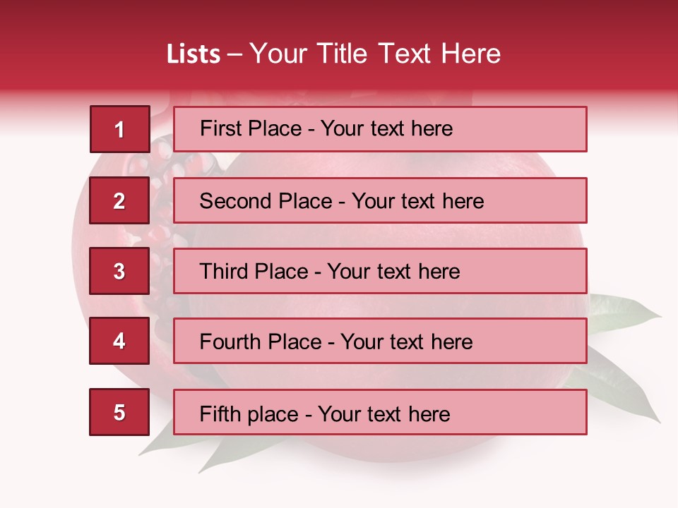 Tasting Diet Cross PowerPoint Template
