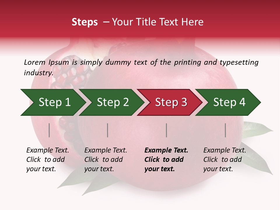 Tasting Diet Cross PowerPoint Template