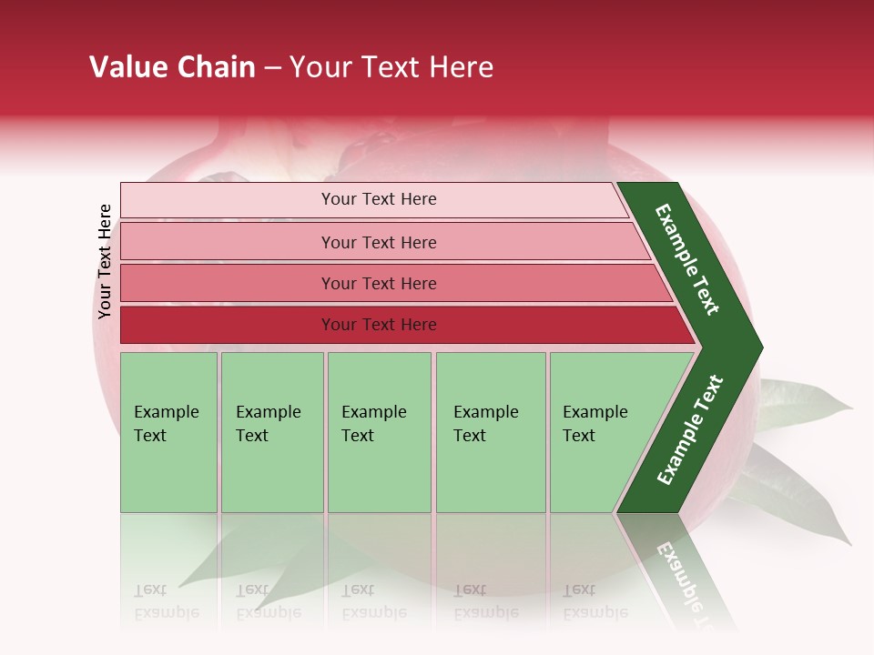 Tasting Diet Cross PowerPoint Template