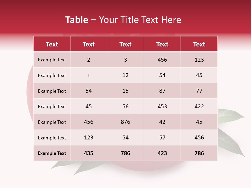 Tasting Diet Cross PowerPoint Template