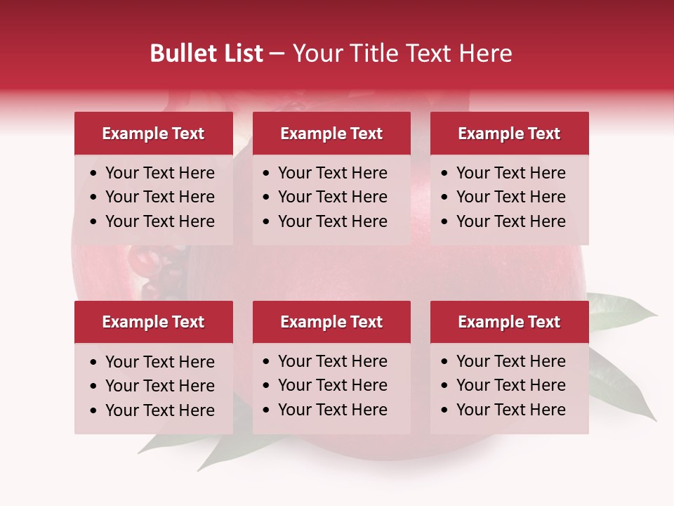 Tasting Diet Cross PowerPoint Template