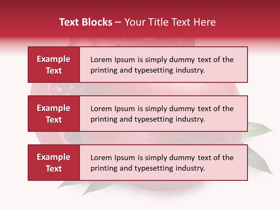 Tasting Diet Cross PowerPoint Template
