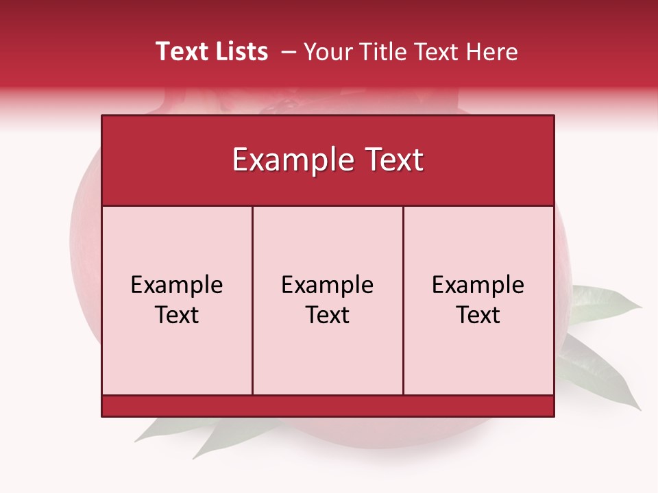 Tasting Diet Cross PowerPoint Template
