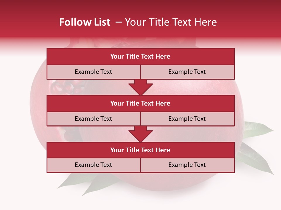Tasting Diet Cross PowerPoint Template