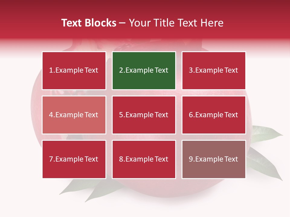 Tasting Diet Cross PowerPoint Template