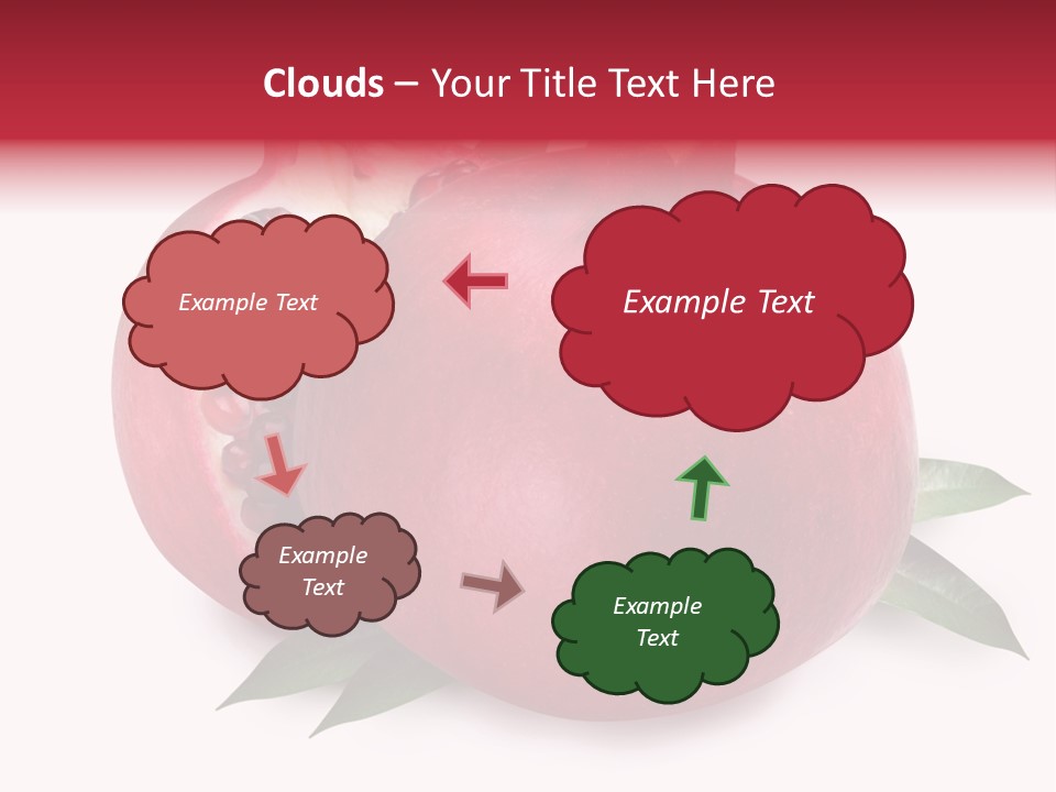 Tasting Diet Cross PowerPoint Template