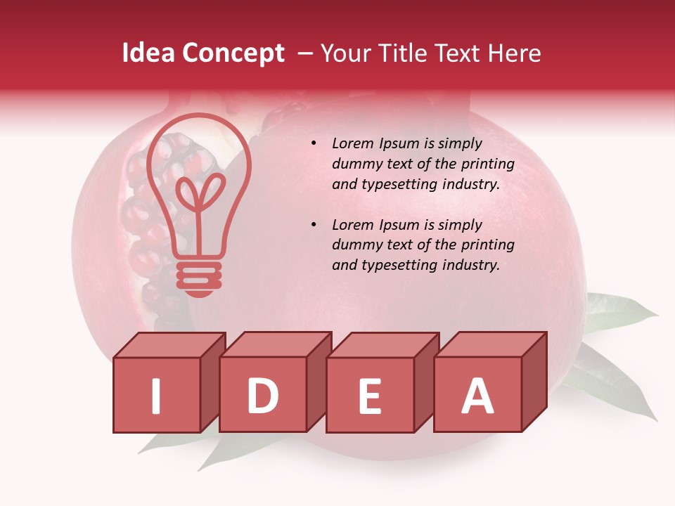 Tasting Diet Cross PowerPoint Template